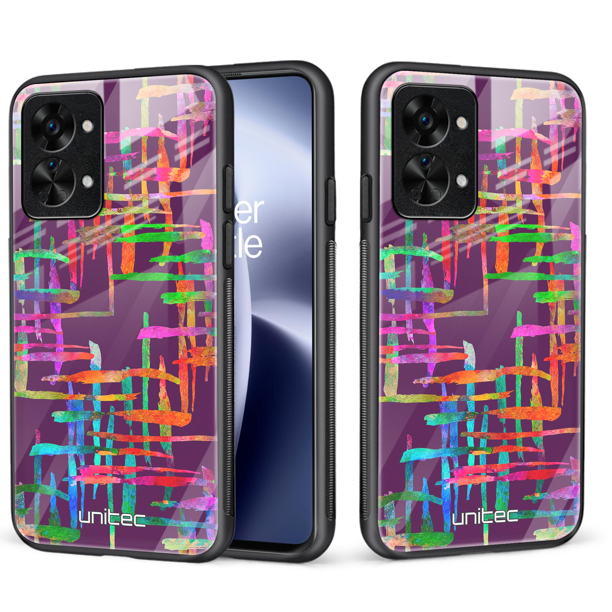 OnePlus Nord 2T 5G Unitec skyddsskal, Akvarell