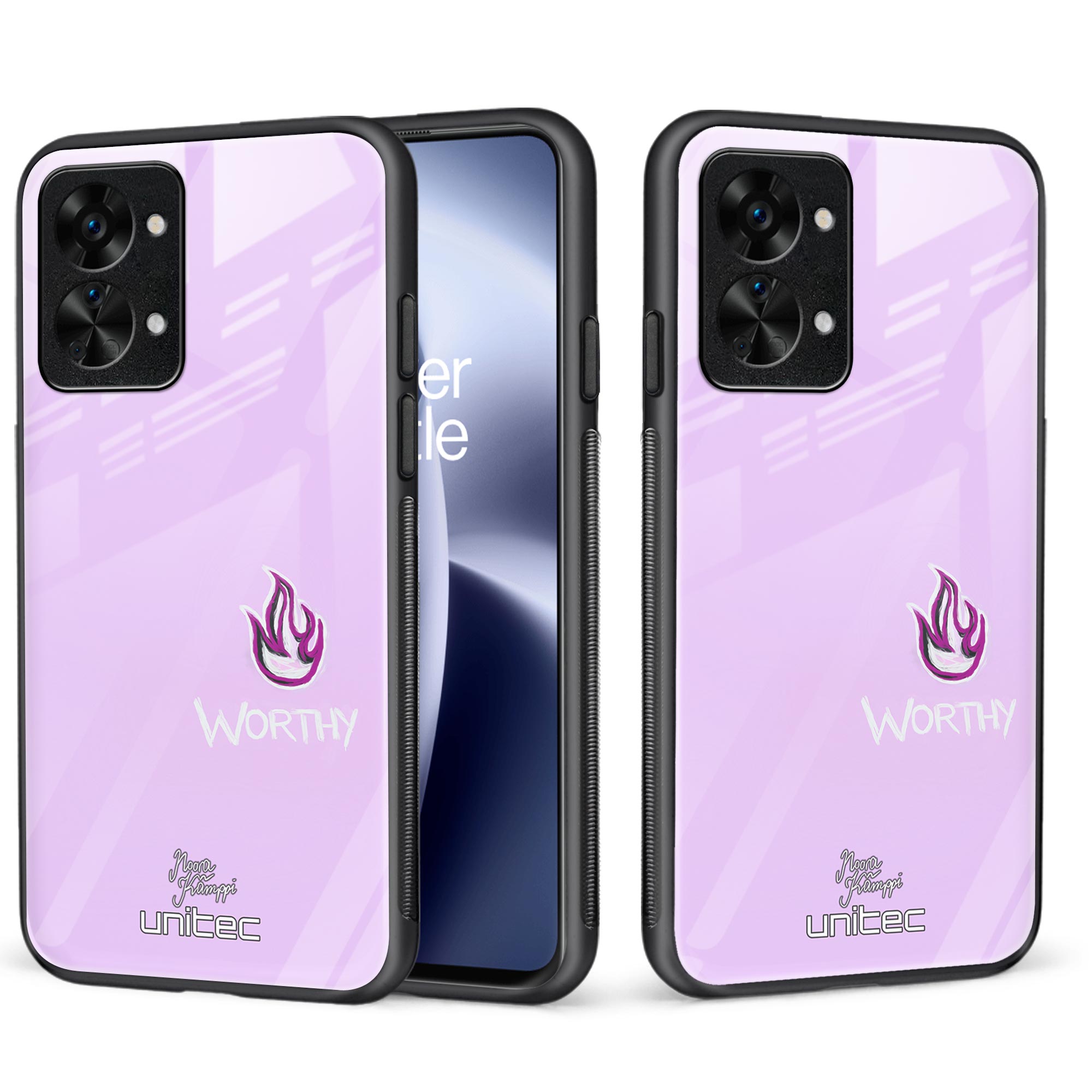 OnePlus Nord 2T 5G Unitec skyddsskal, Worthy av Noora Kämppi