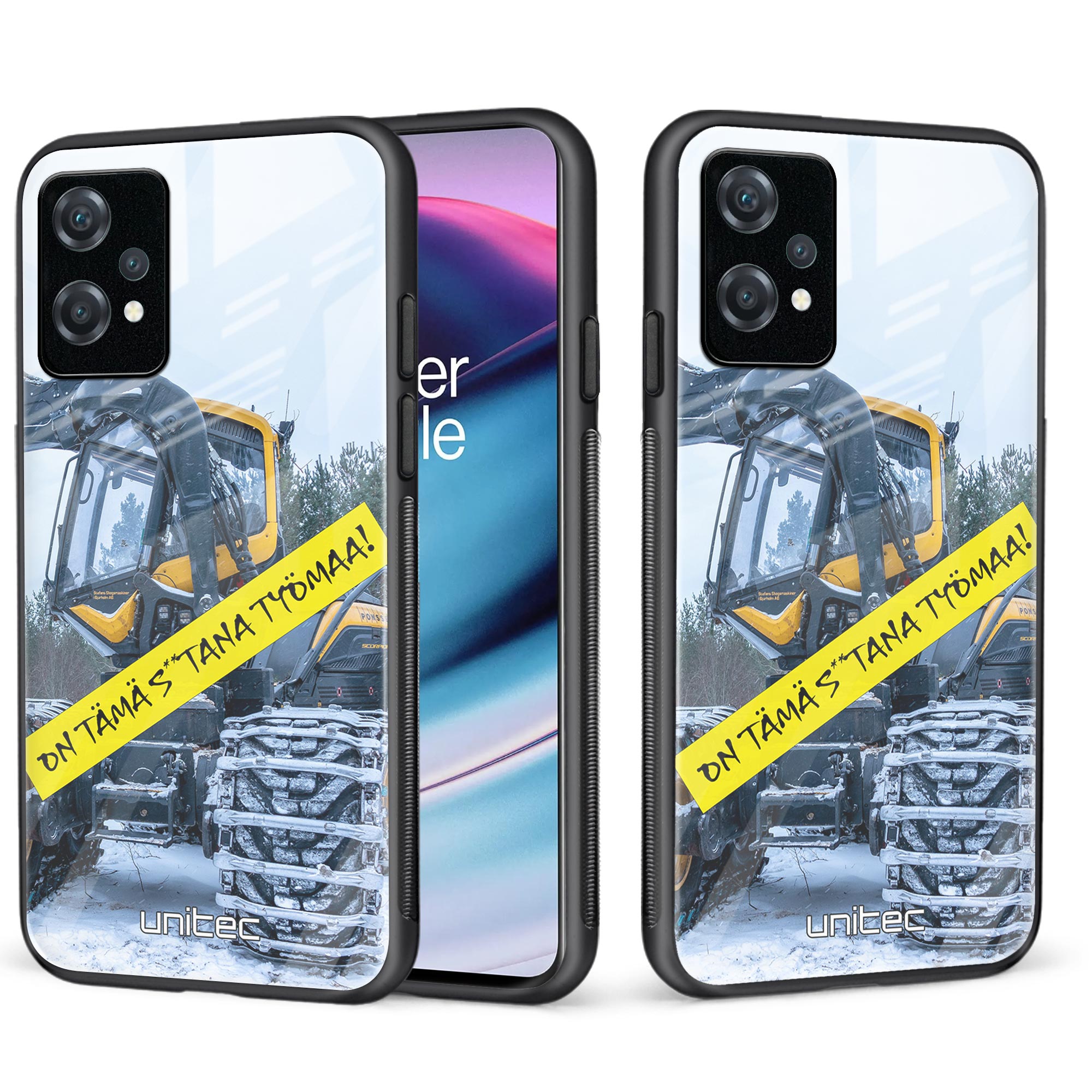 OnePlus Nord CE 2 Lite 5G Unitec skyddsskal, Byggarbetsplats