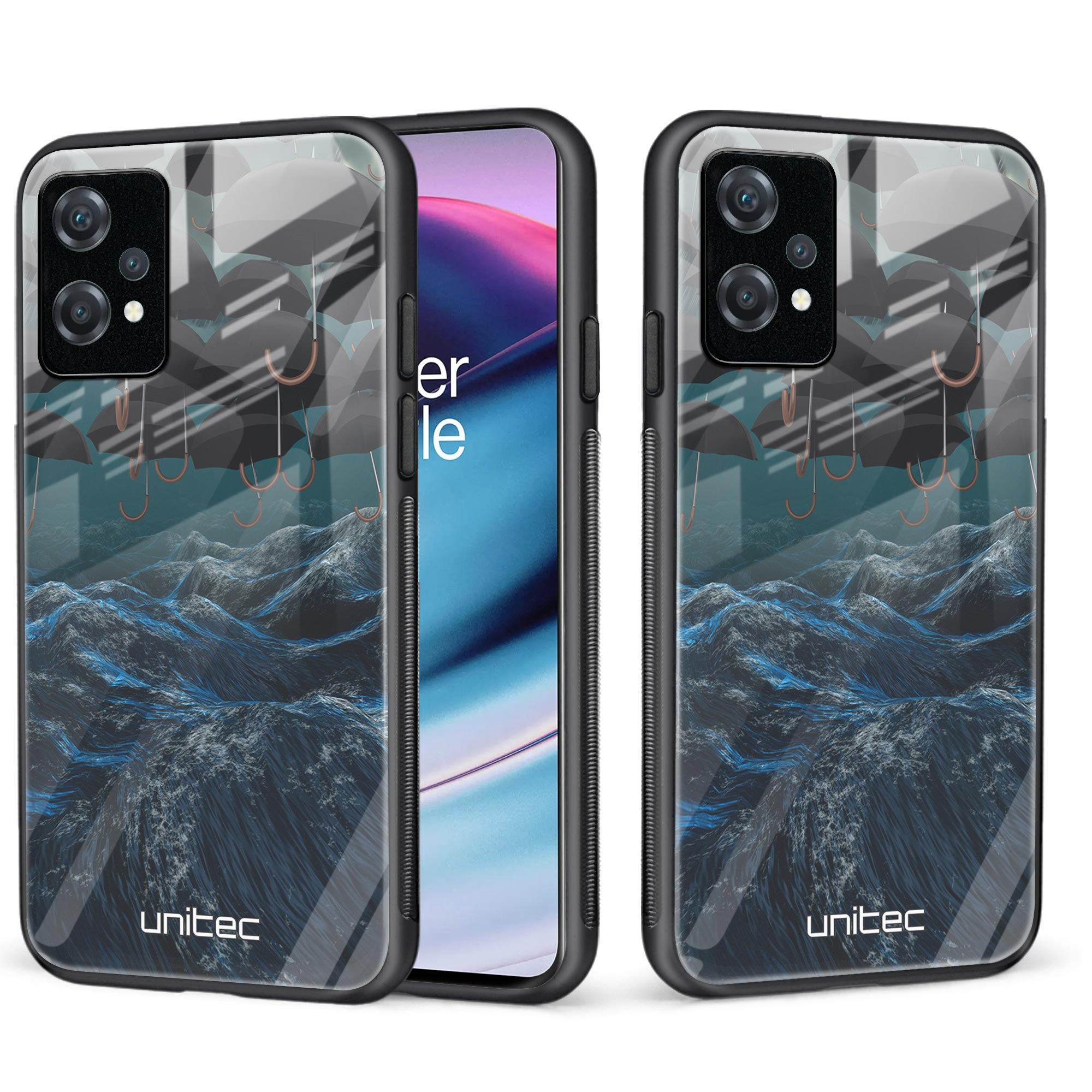 OnePlus Nord CE 2 Lite 5G Unitec skyddsskal, Umbrella storm