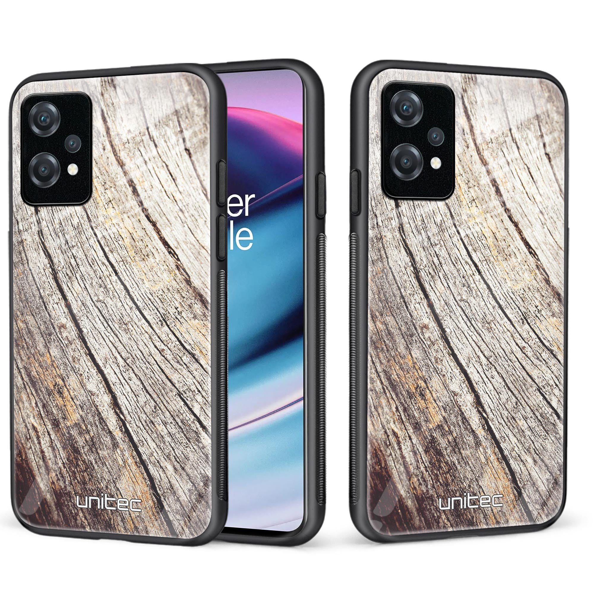 OnePlus Nord CE 2 Lite 5G Unitec skyddsskal, Trästump