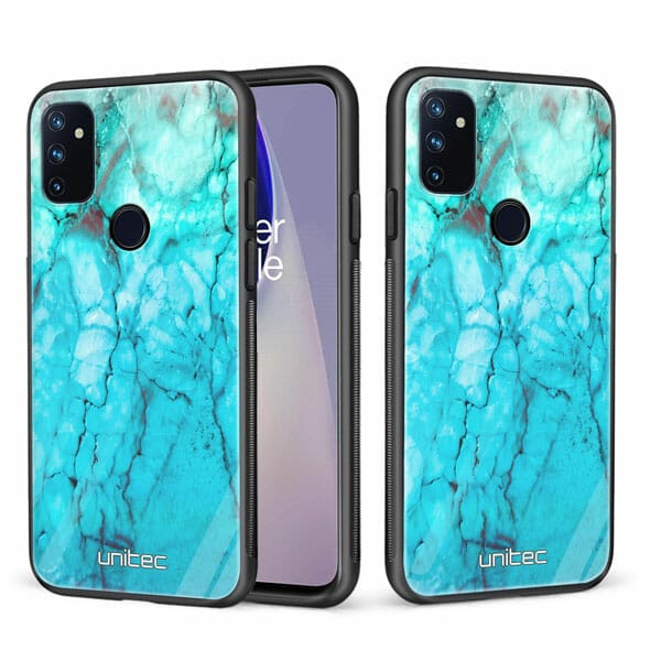 OnePlus Nord N100 unitec suojakuori 2 Icy Marble