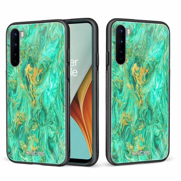 OnePlus Nord unitec suojakuori 2 Aqua Mint
