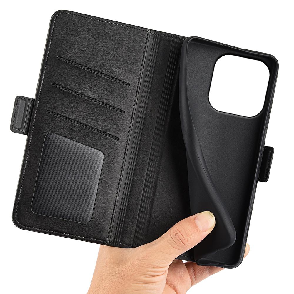 OnePlus 15 Lompakko Suojakotelo - Musta