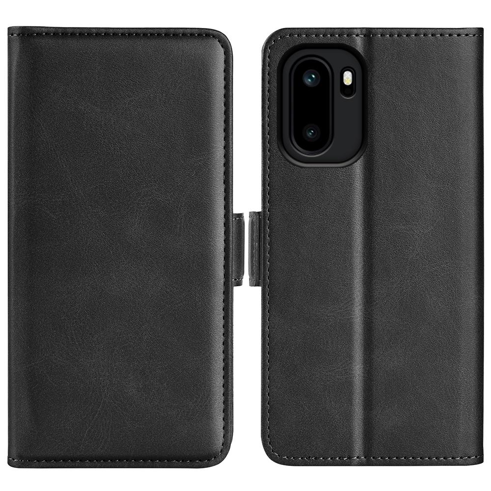OnePlus 15R Lompakko Suojakotelo - Musta