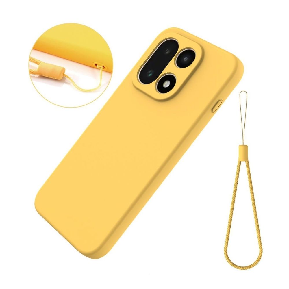 OnePlus 15 Silikonikuori - Keltainen