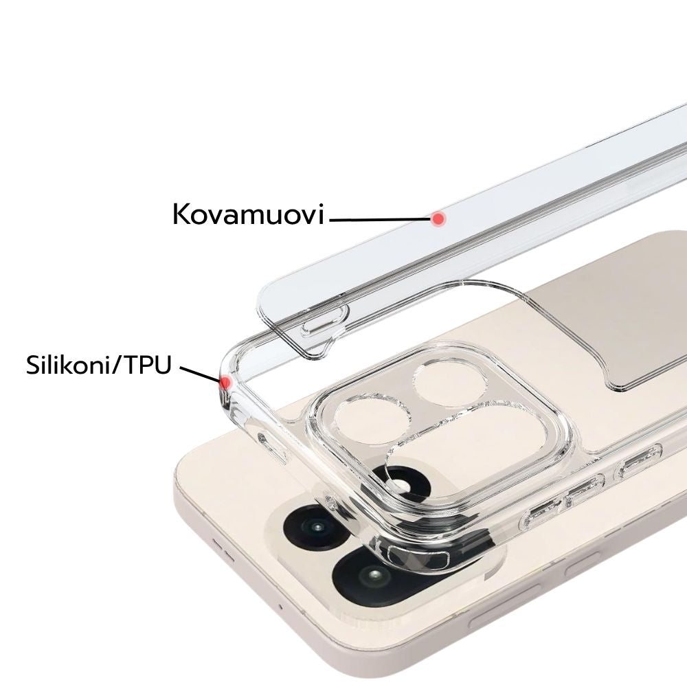 OnePlus 15 Silikonikuori - Läpinäkyvä