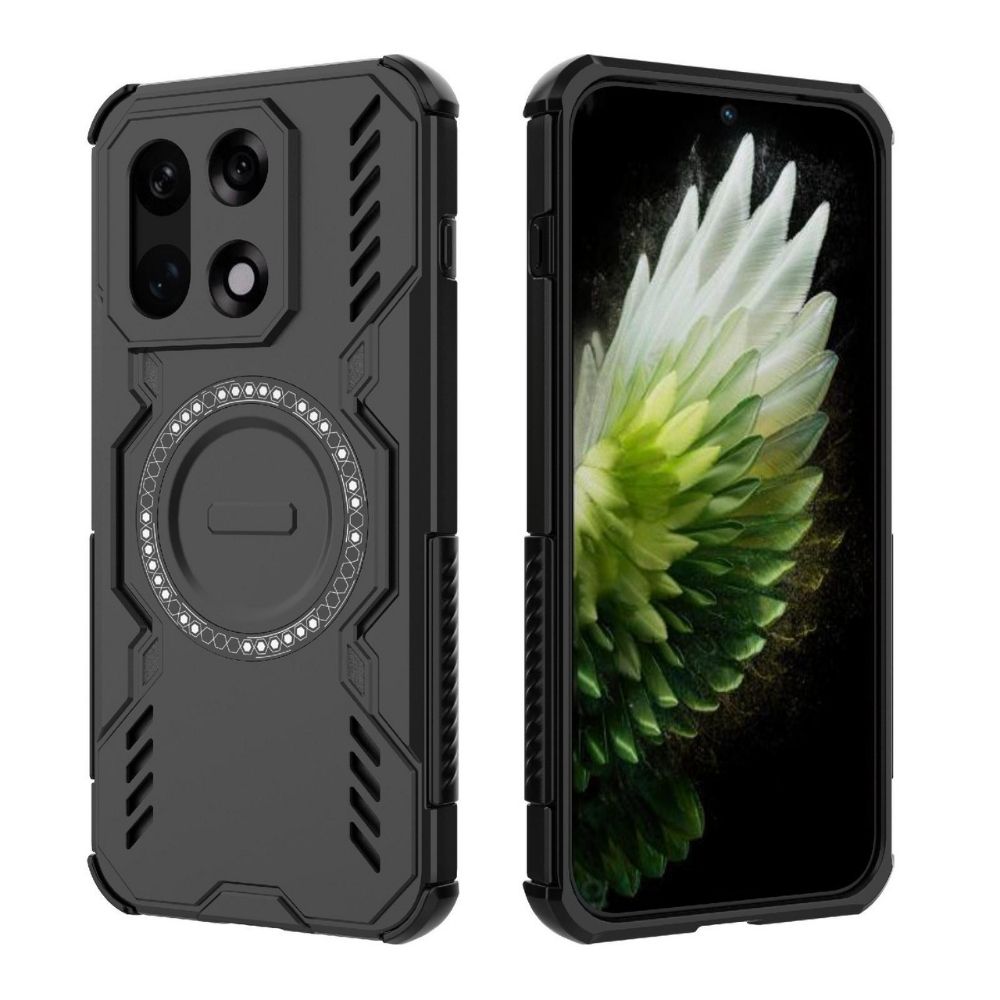 OnePlus 15 suojakuori Armor MagSafe - Musta