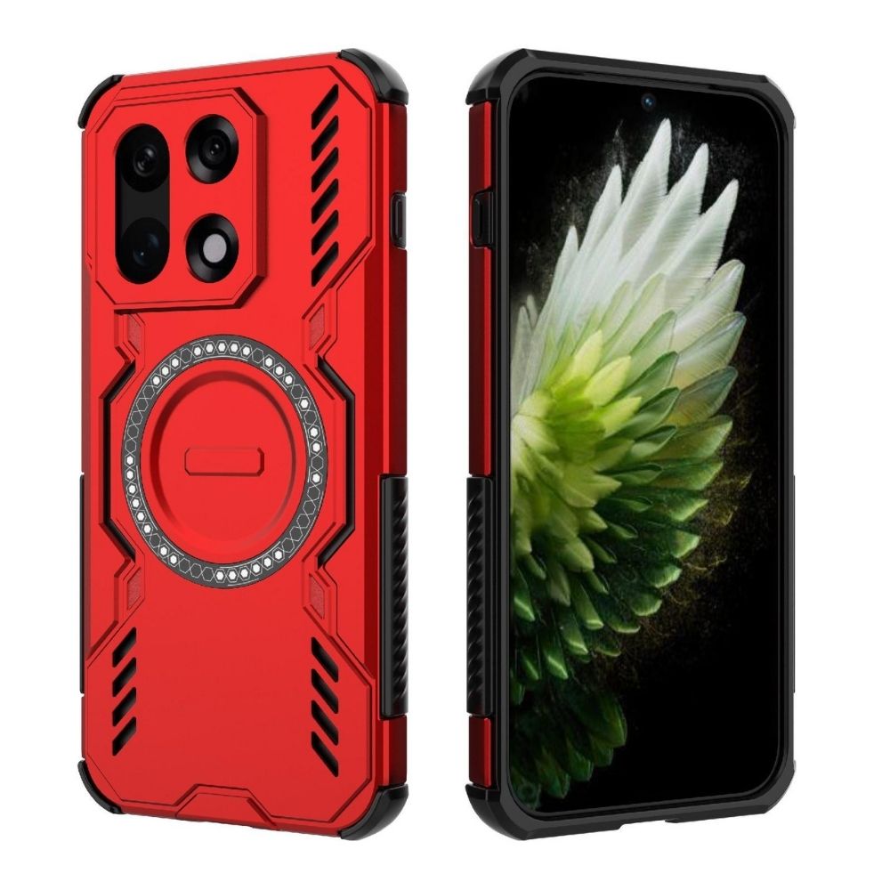 OnePlus 15 suojakuori Armor MagSafe - Punainen