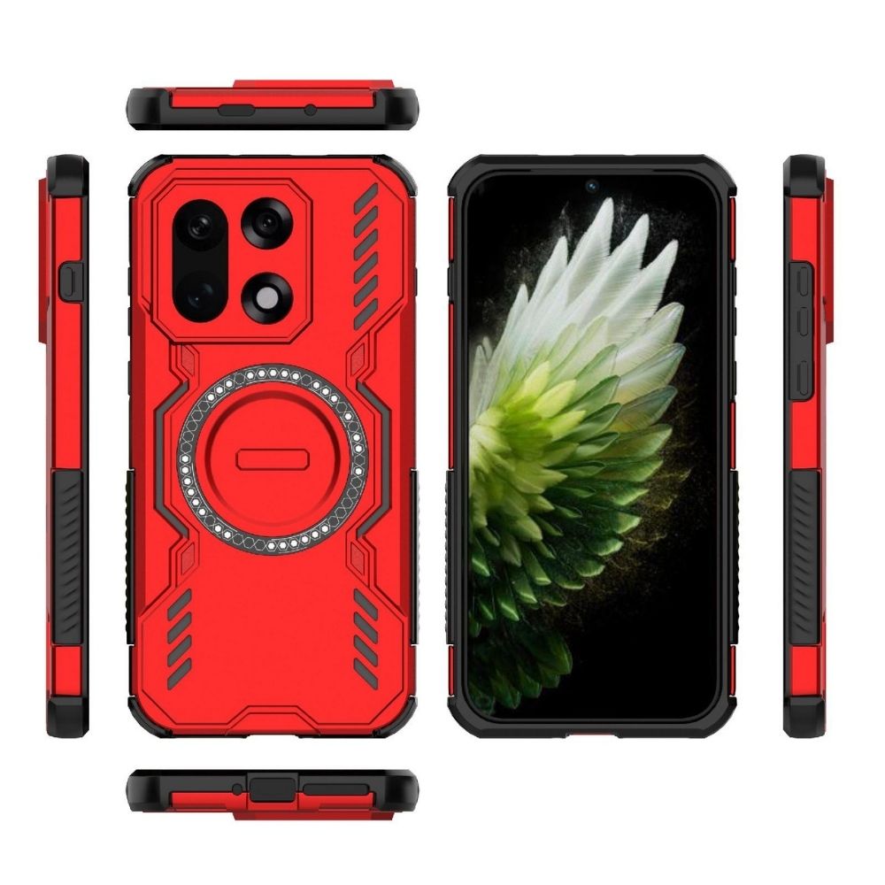 OnePlus 15 suojakuori Armor MagSafe - Punainen