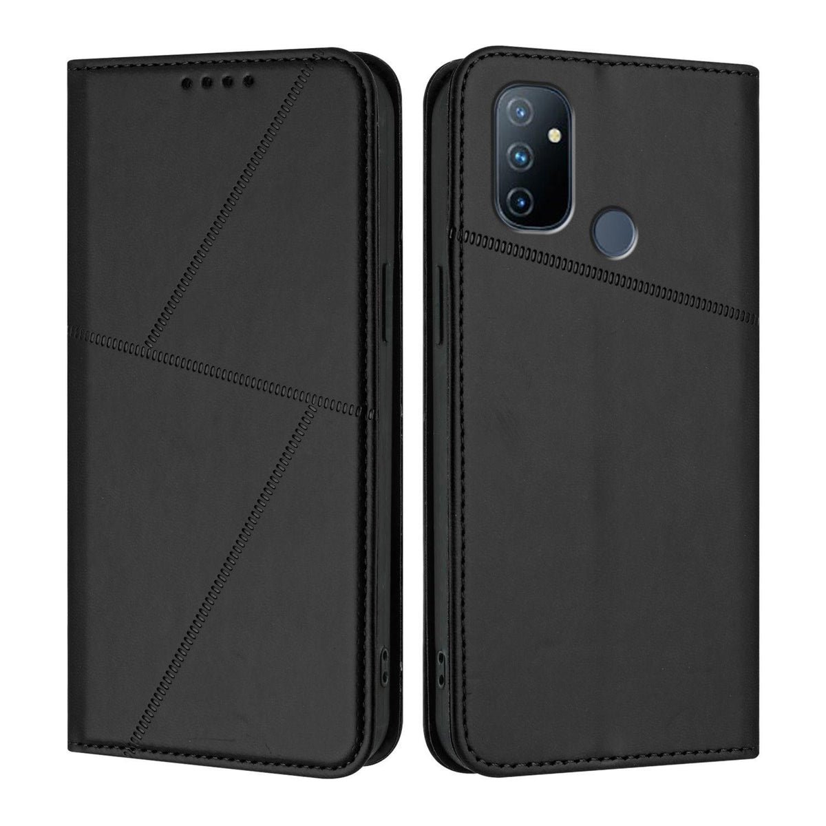 OnePlus Nord N100 Unitec Plånboksfodral Svart