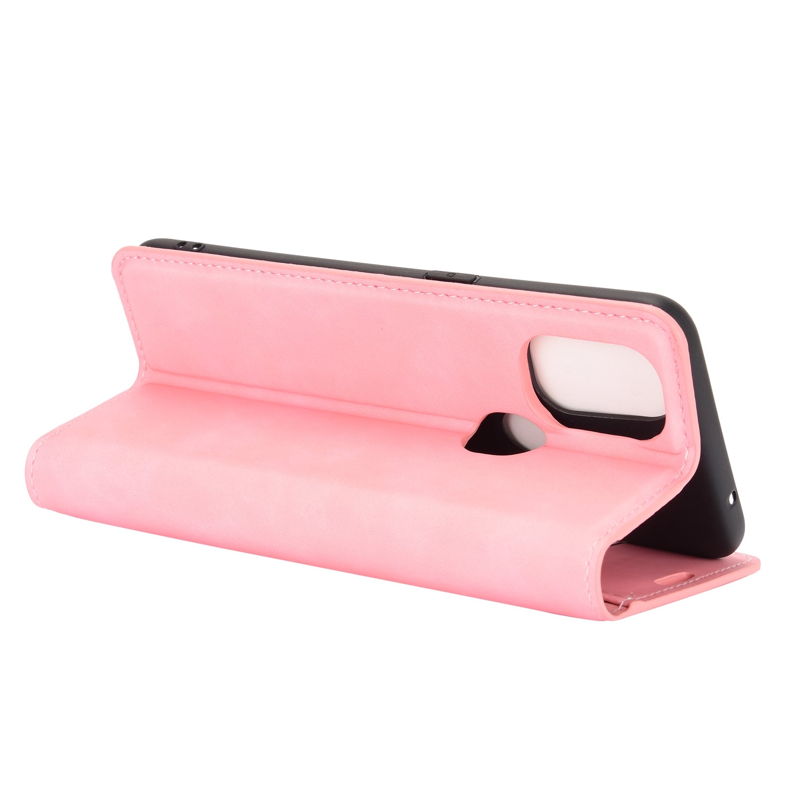 OnePlus Nord N10 Plånboksfodral Roséguld