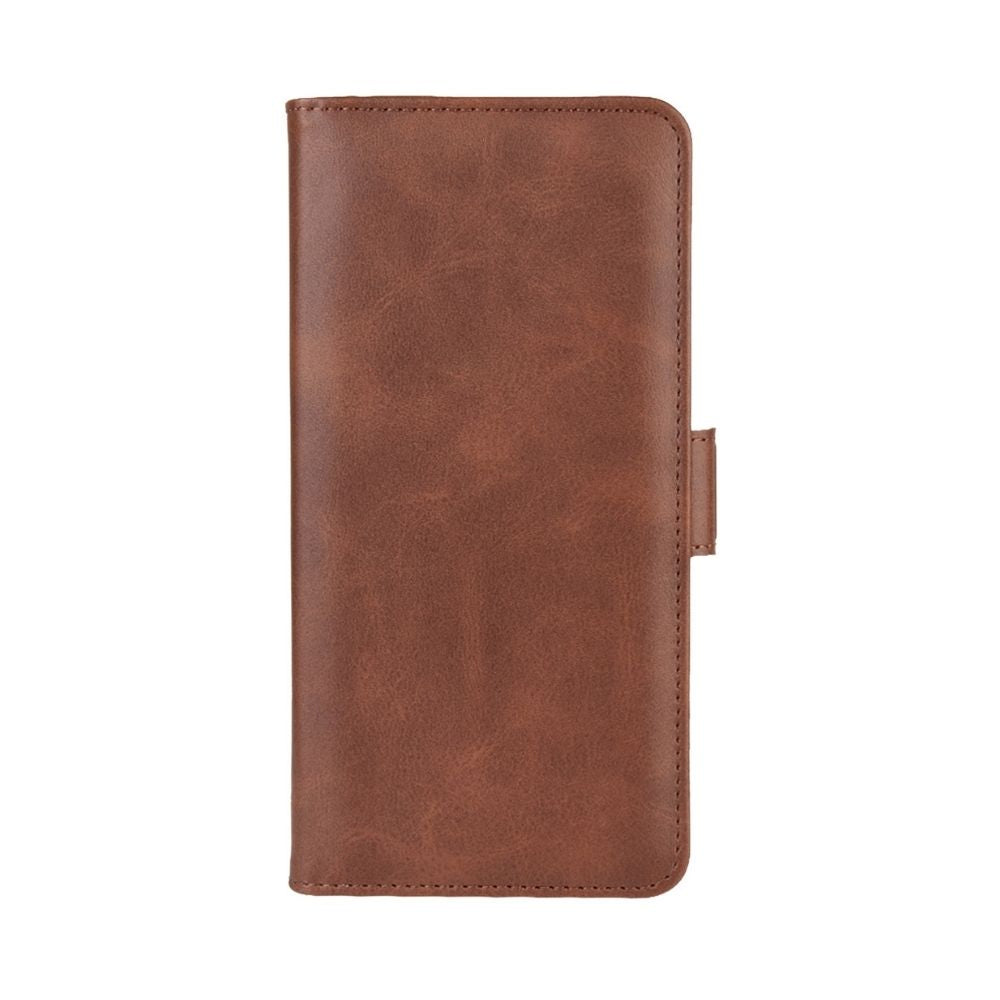 OnePlus Nord N10 Unitec Lompakko Suojakotelo Ruskea