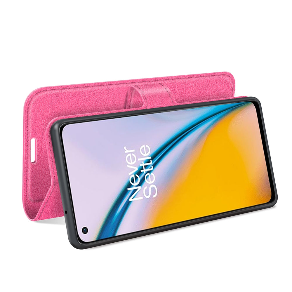 OnePlus Nord 2 Plånboksfodral Roséguld