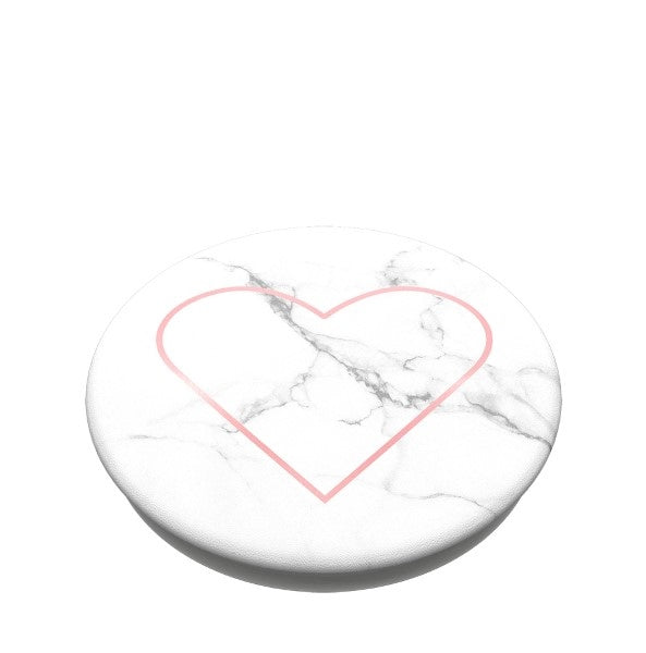 Popsocket Original – Marmori valkoinen Stoney Heart