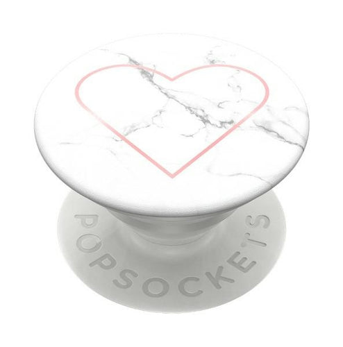 Popsocket Original – Marmori valkoinen Stoney Heart