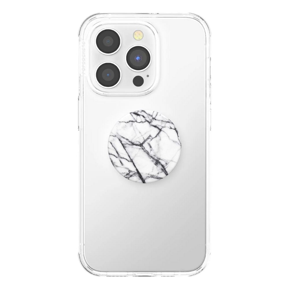 Popsocket Original – Marmori valkoinen dove