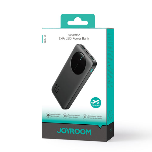 Powerbank Varavirtalähde 10000mAh - Musta