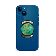 Telefonhållare, Aqua Mint - Svart