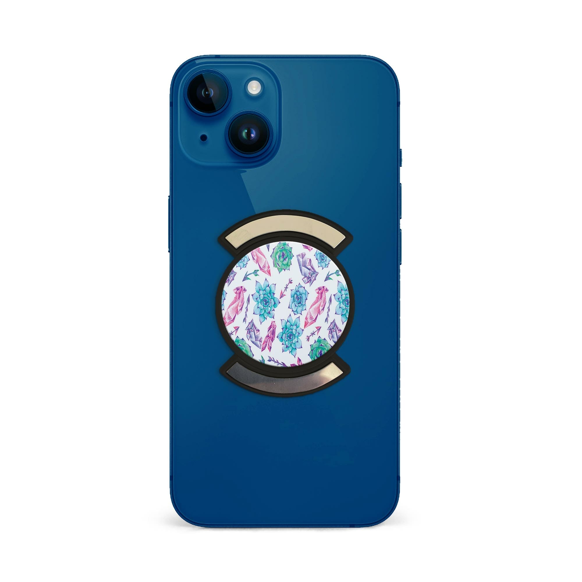 Telefonhållare, Glada former - Svart