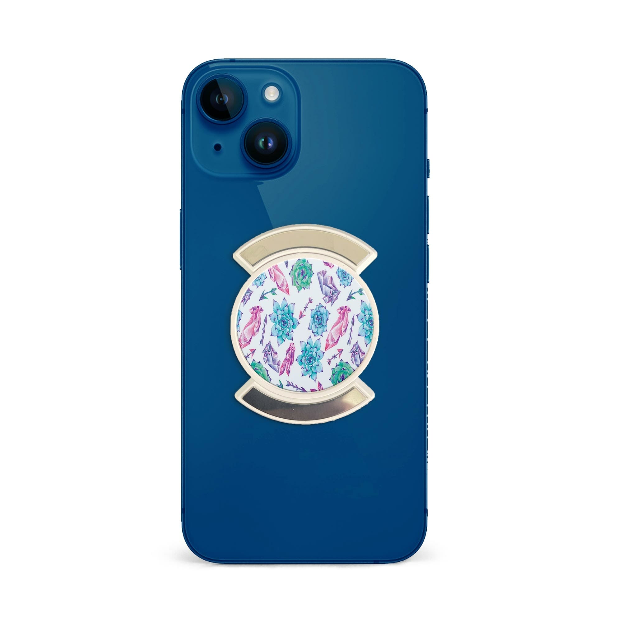 Telefonhållare, Glada former - Vit