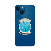 Telefonhållare, Icy Marble - Vit