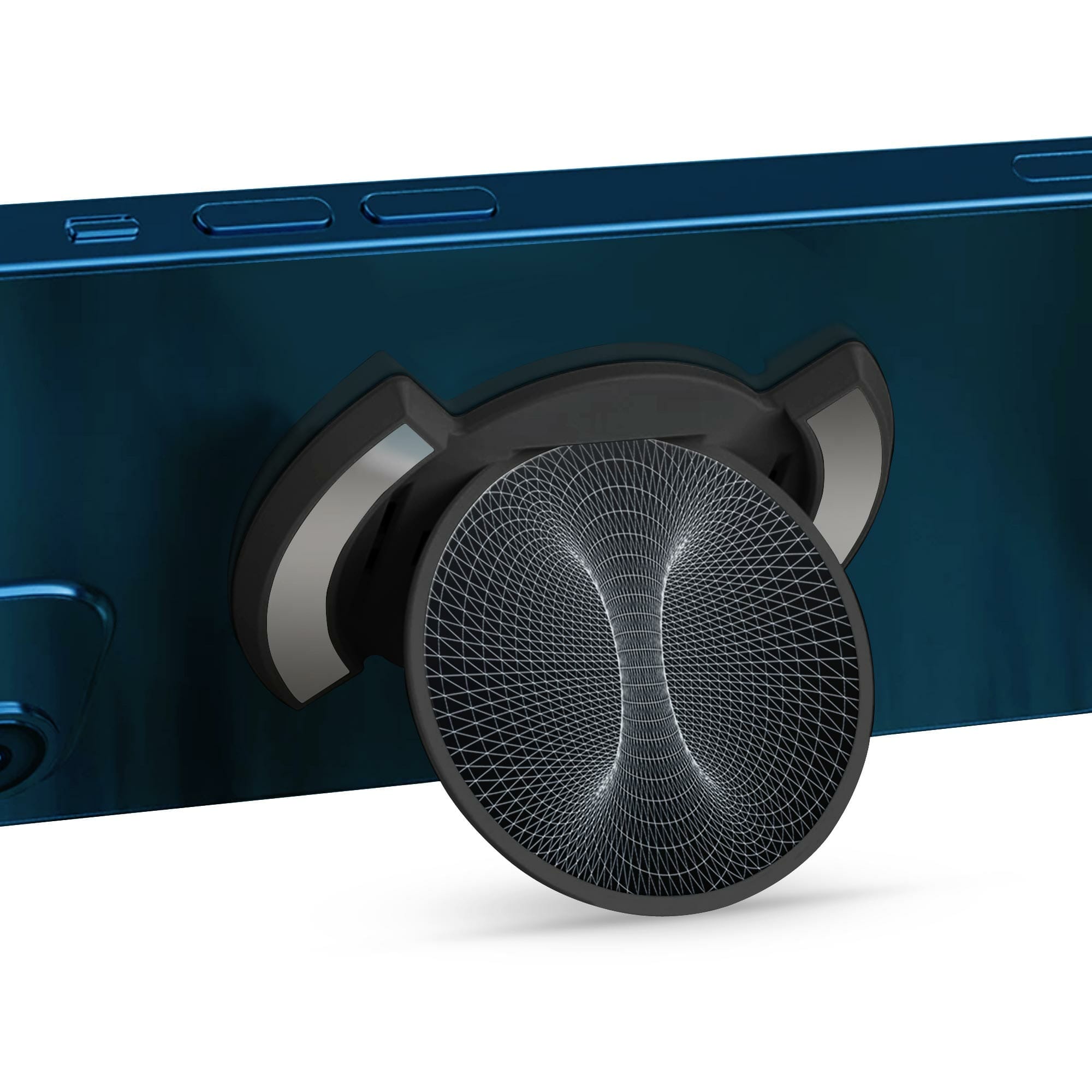 Telefonhållare, 3D-illusion - Svart