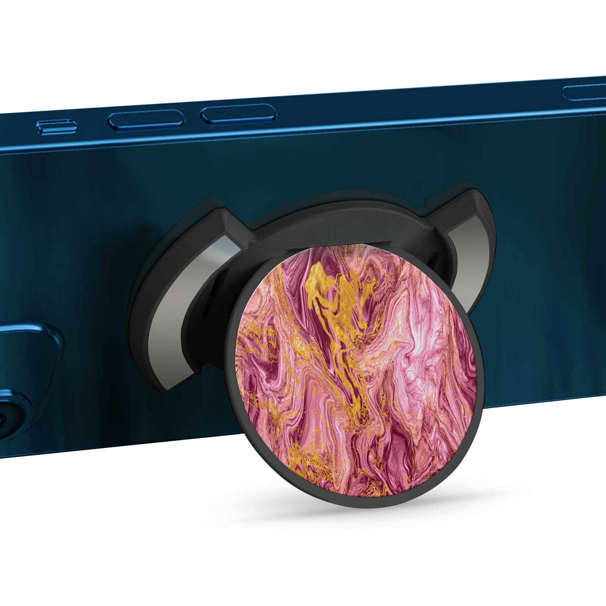 Telefonhållare, Aqua Hallon - Svart