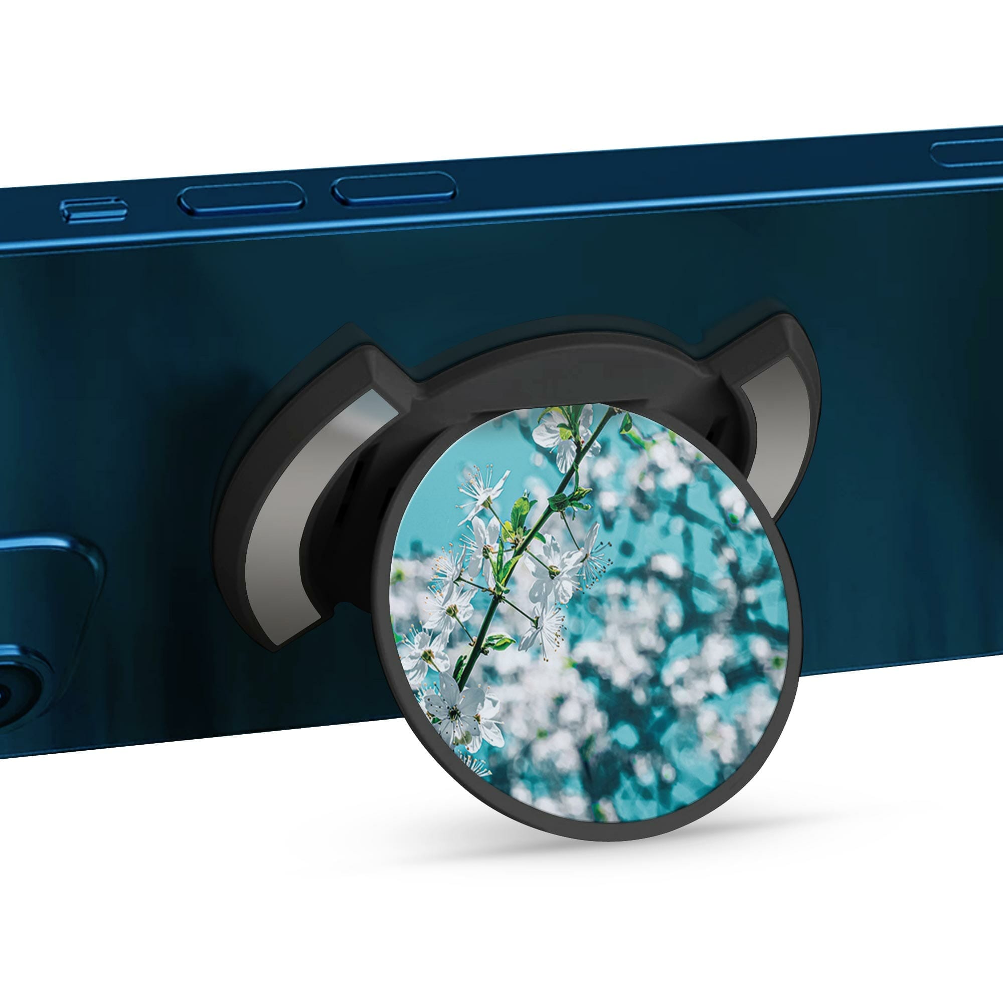 Telefonhållare, Flower Lightroom - Svart