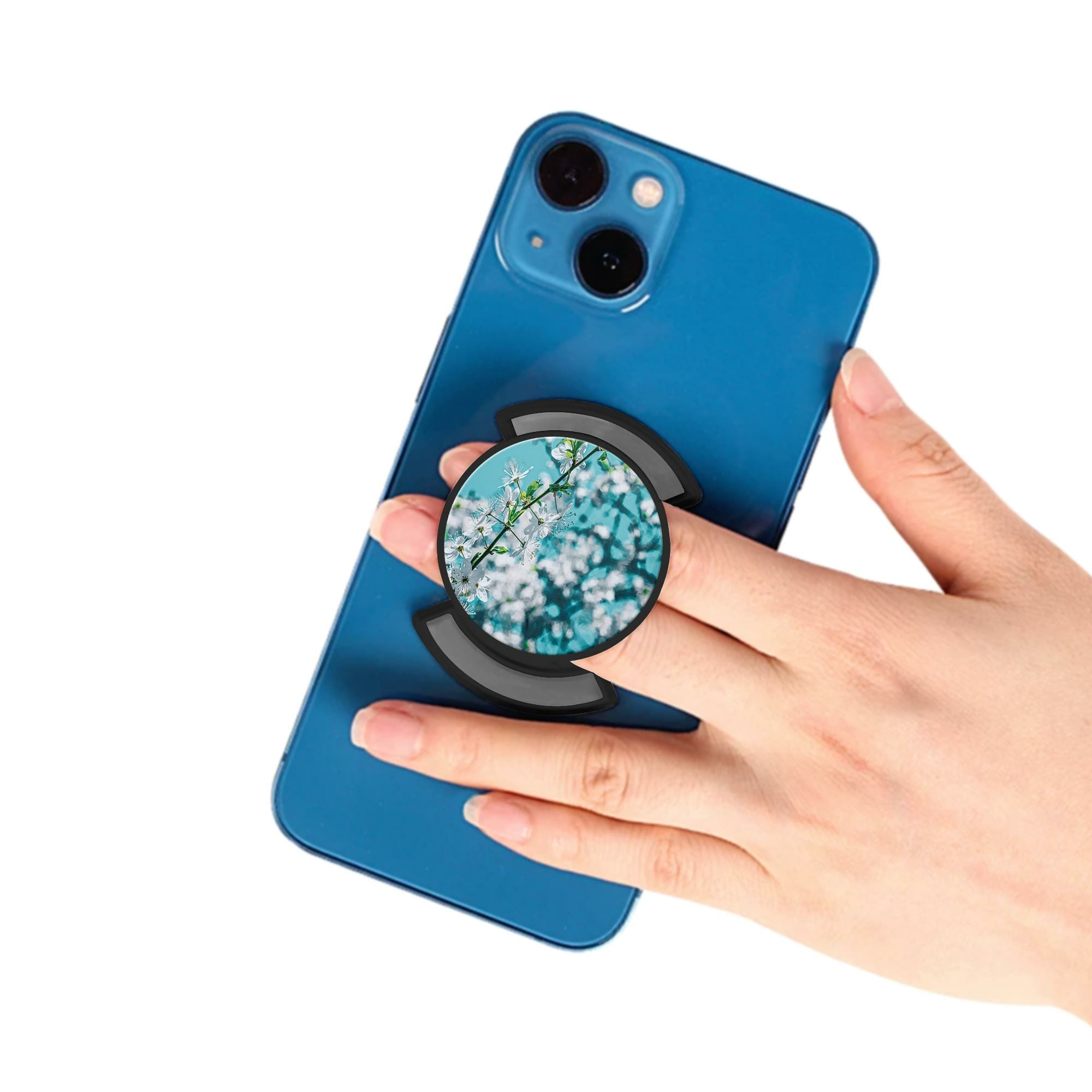 Telefonhållare, Flower Lightroom - Svart