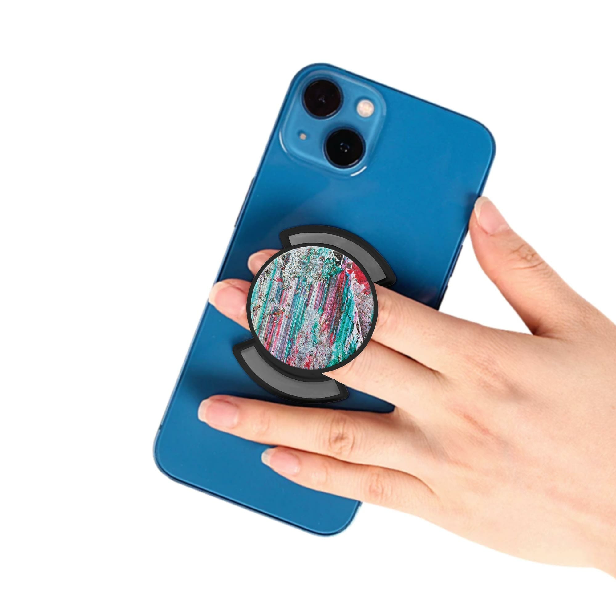 Telefonhållare, Grafit - Svart