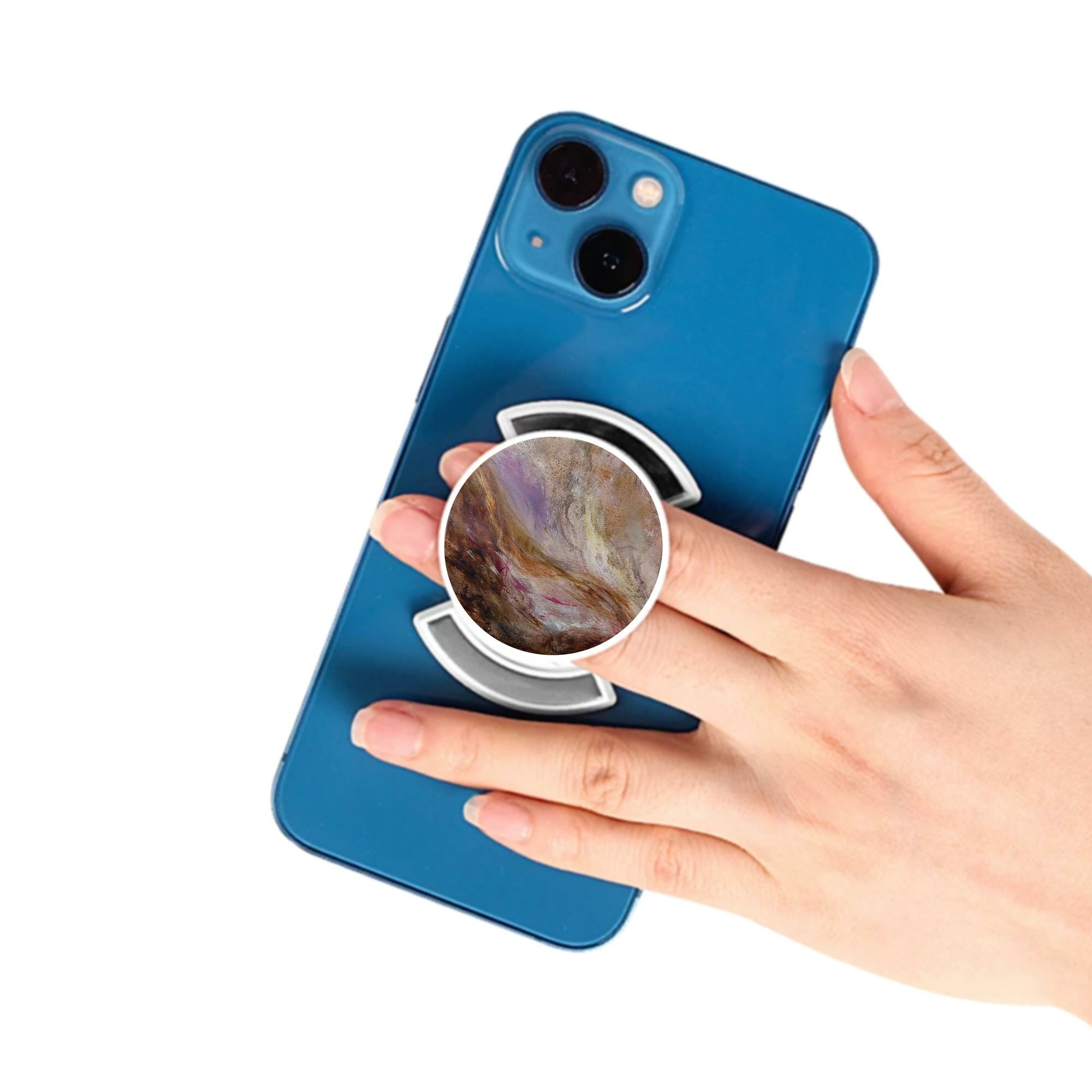 Puhelinpidike, Luoksesi by Noora Kämppi - Valkoinen