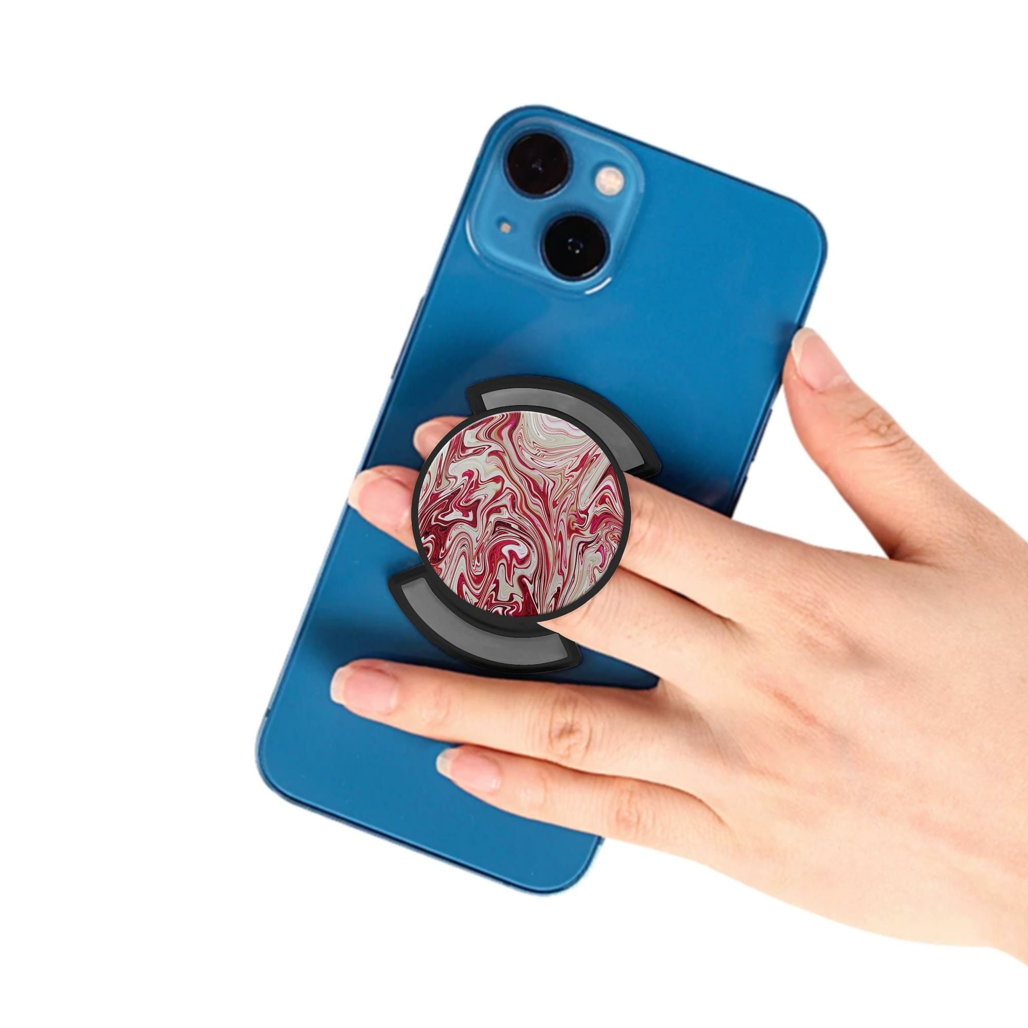 Telefonhållare, Hallon Vanilj - Svart