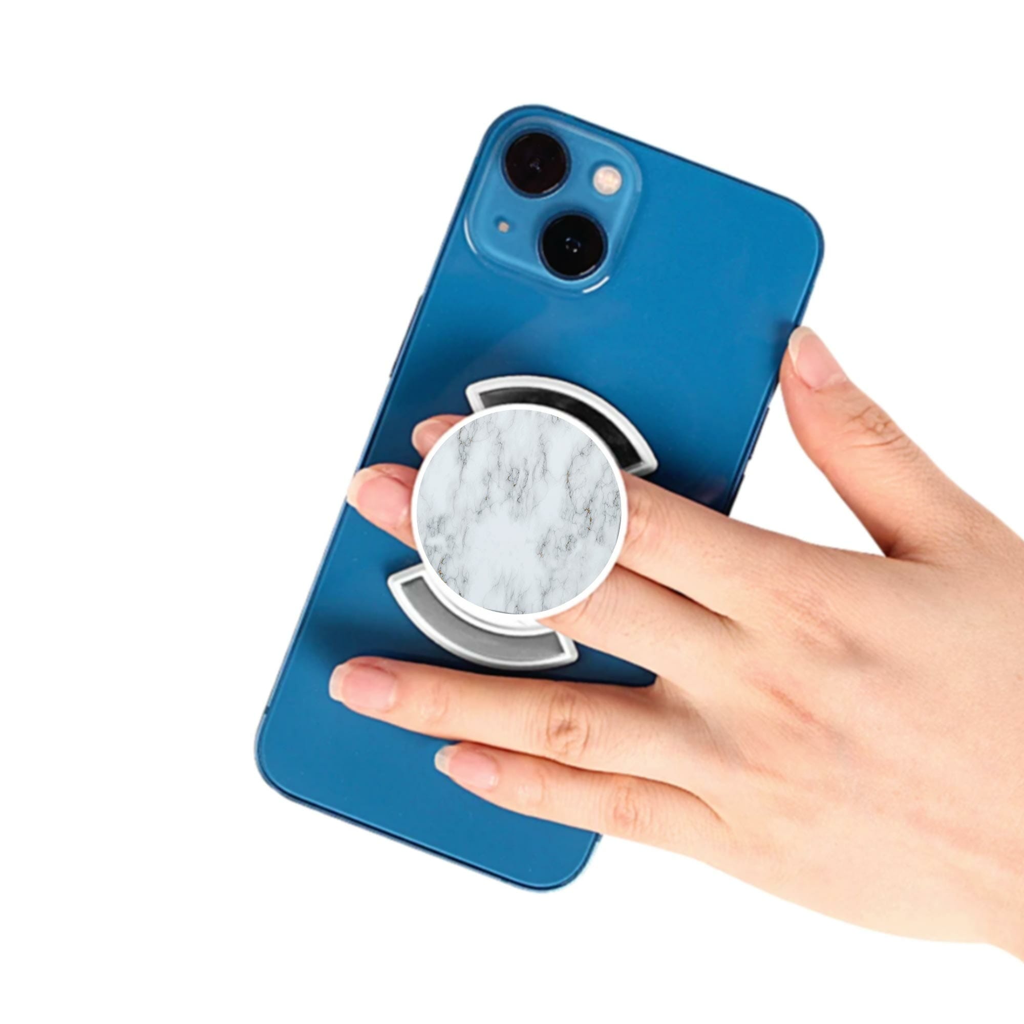 Puhelinpidike, White Marble - Valkoinen