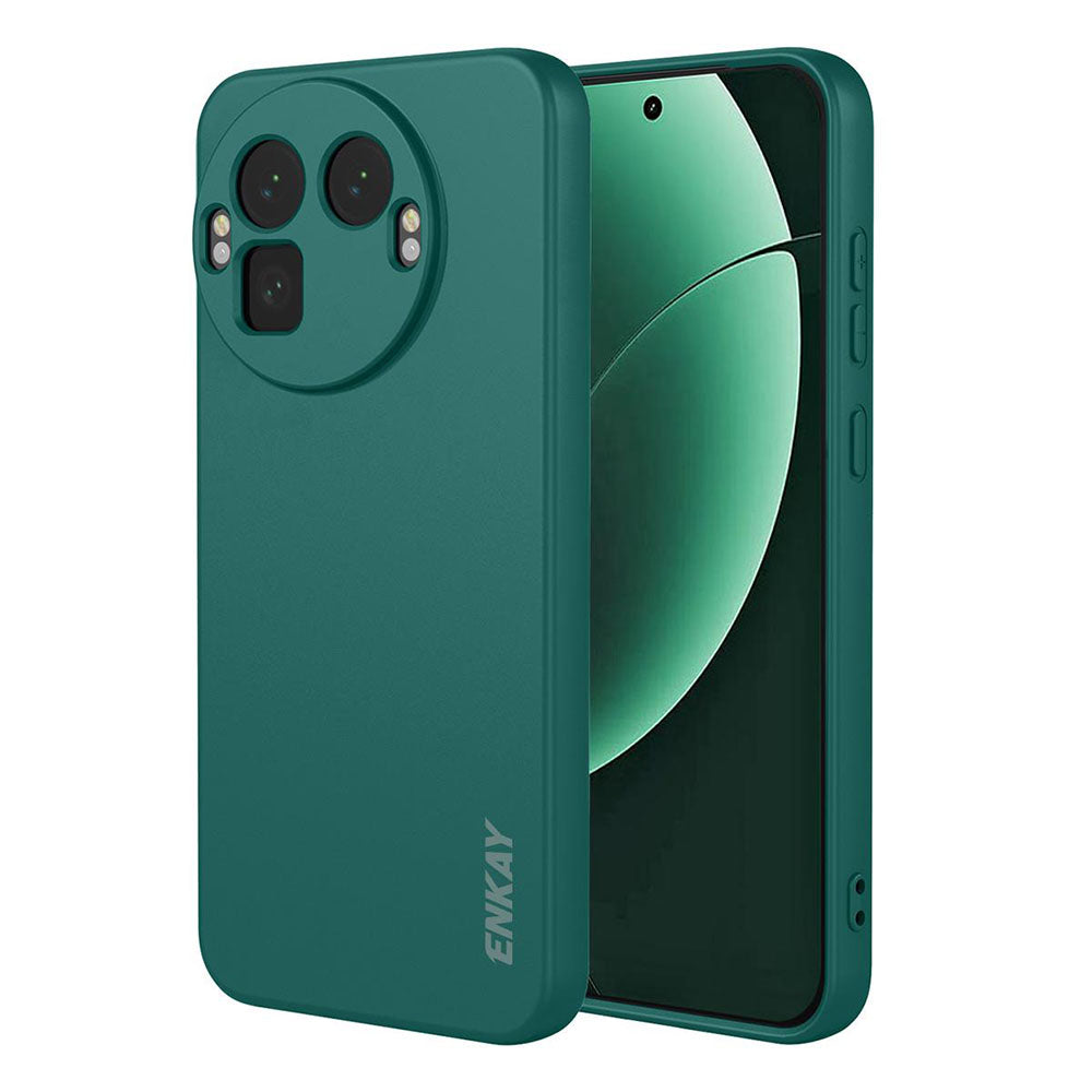 Realme GT 8 Pro Silikoni suojakuori - Vihreä (ENKAY)