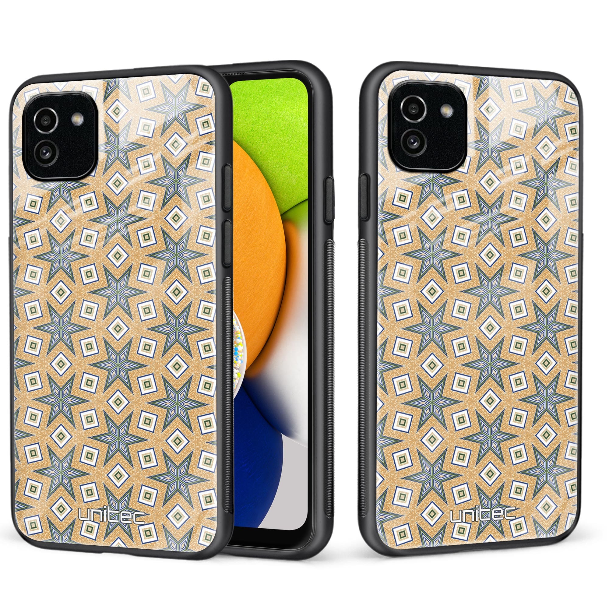 Samsung Galaxy A03 Unitec suojakuori, Abstract pattern