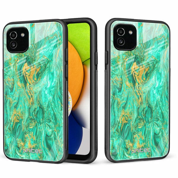 Samsung Galaxy A03 Unitec Suojakuori, Aqua Mint