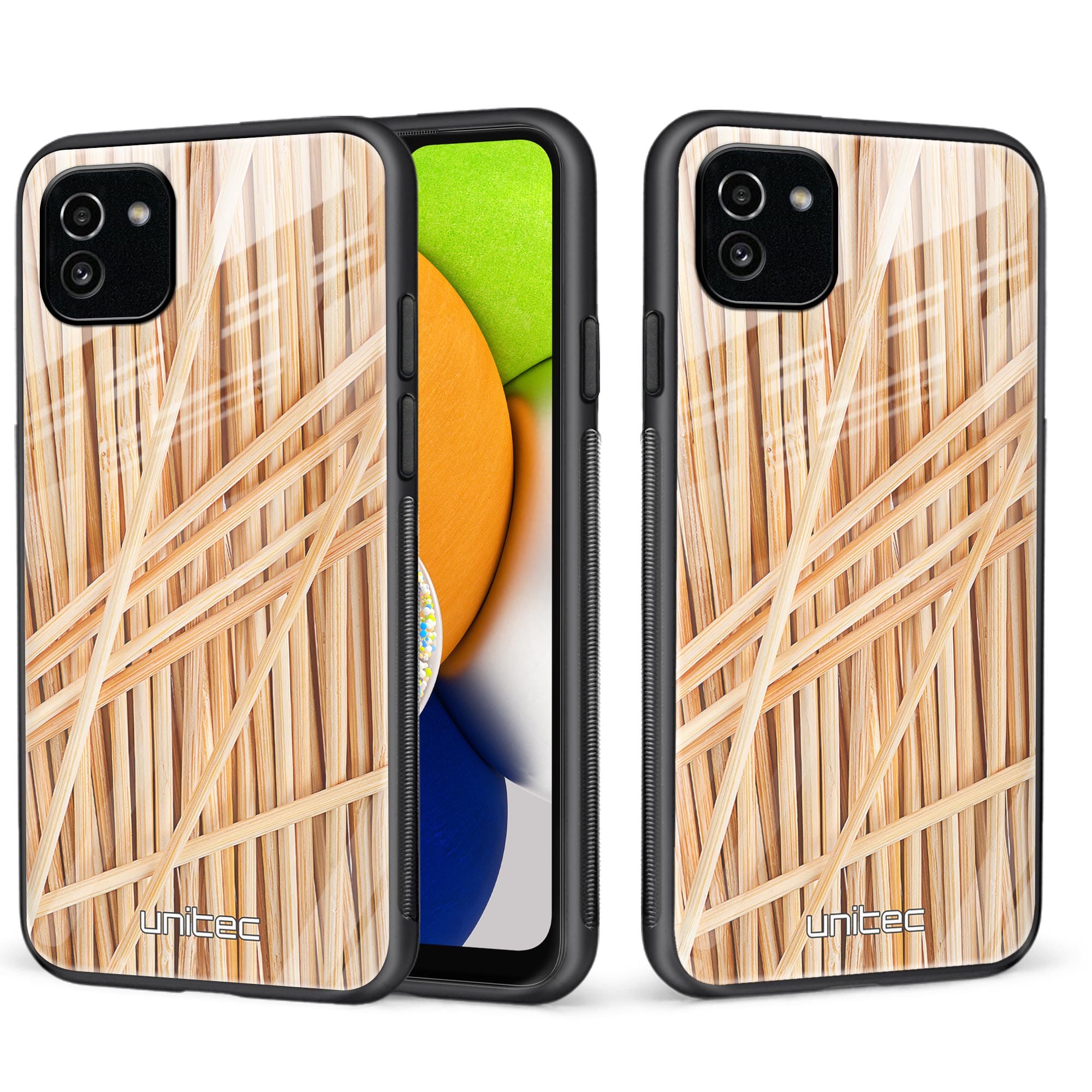 Samsung Galaxy A03 Unitec suojakuori, Bamboo sticks