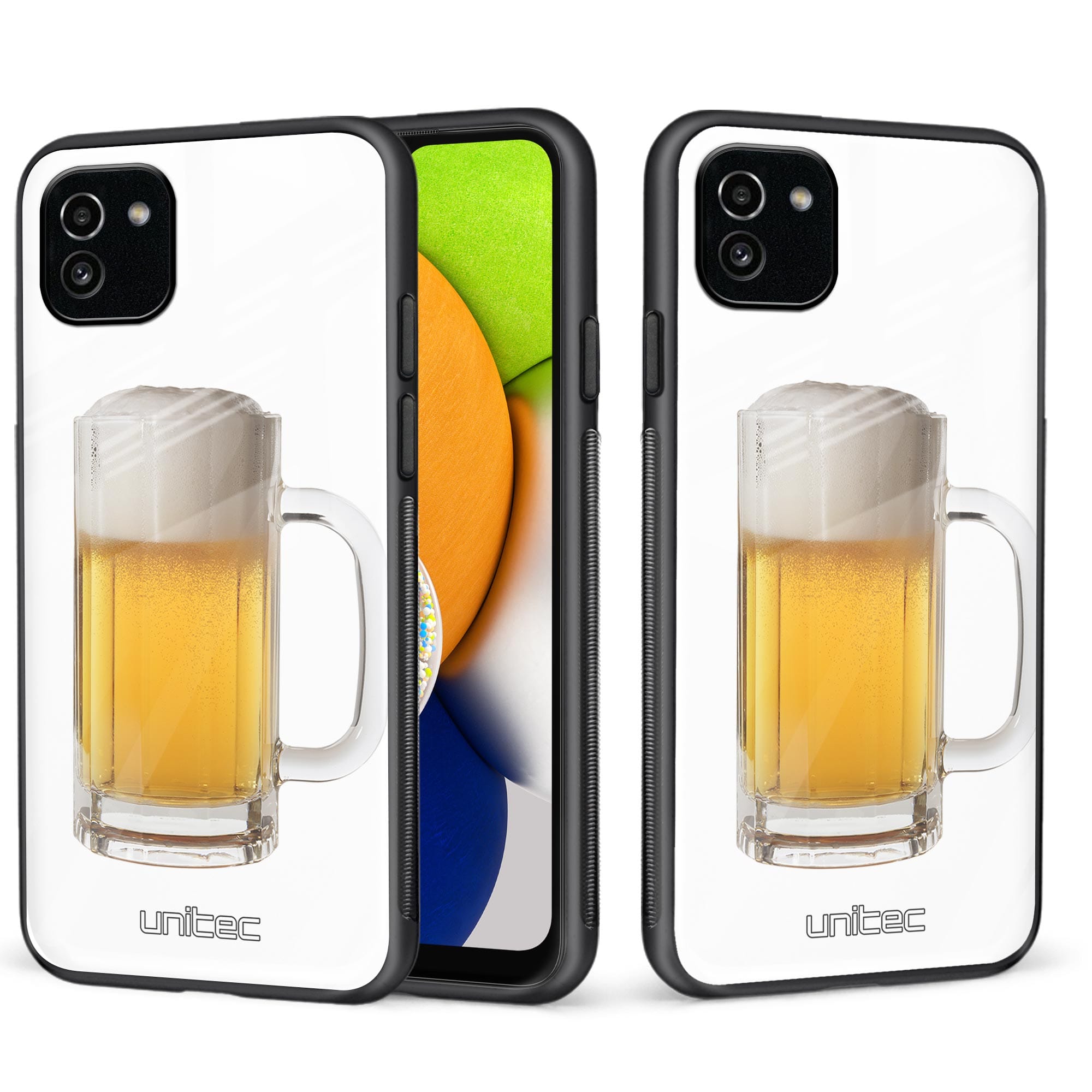 Samsung Galaxy A03 Unitec suojakuori, Beer