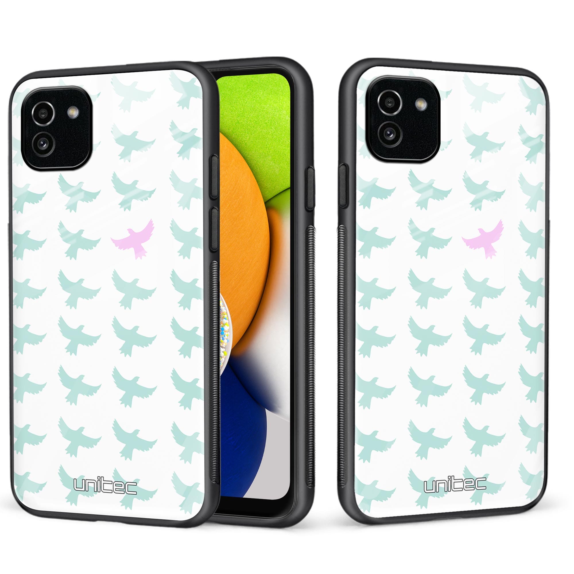 Samsung Galaxy A03 Unitec suojakuori, Birds