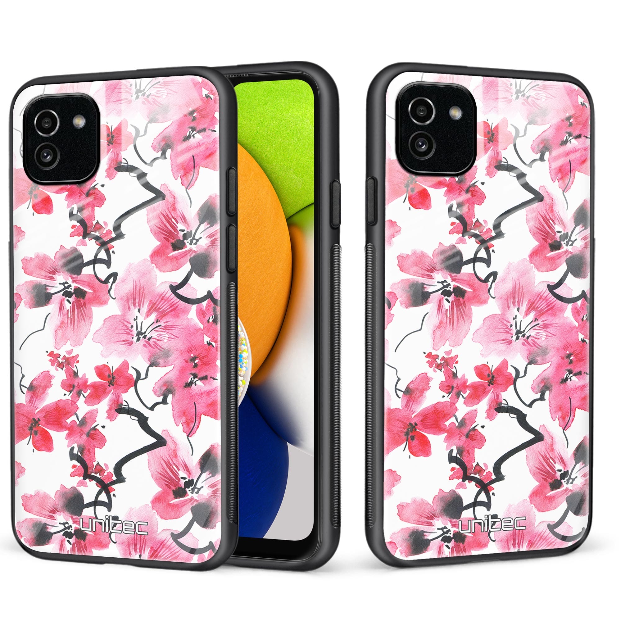 Samsung Galaxy A03 Unitec suojakuori, Blossom