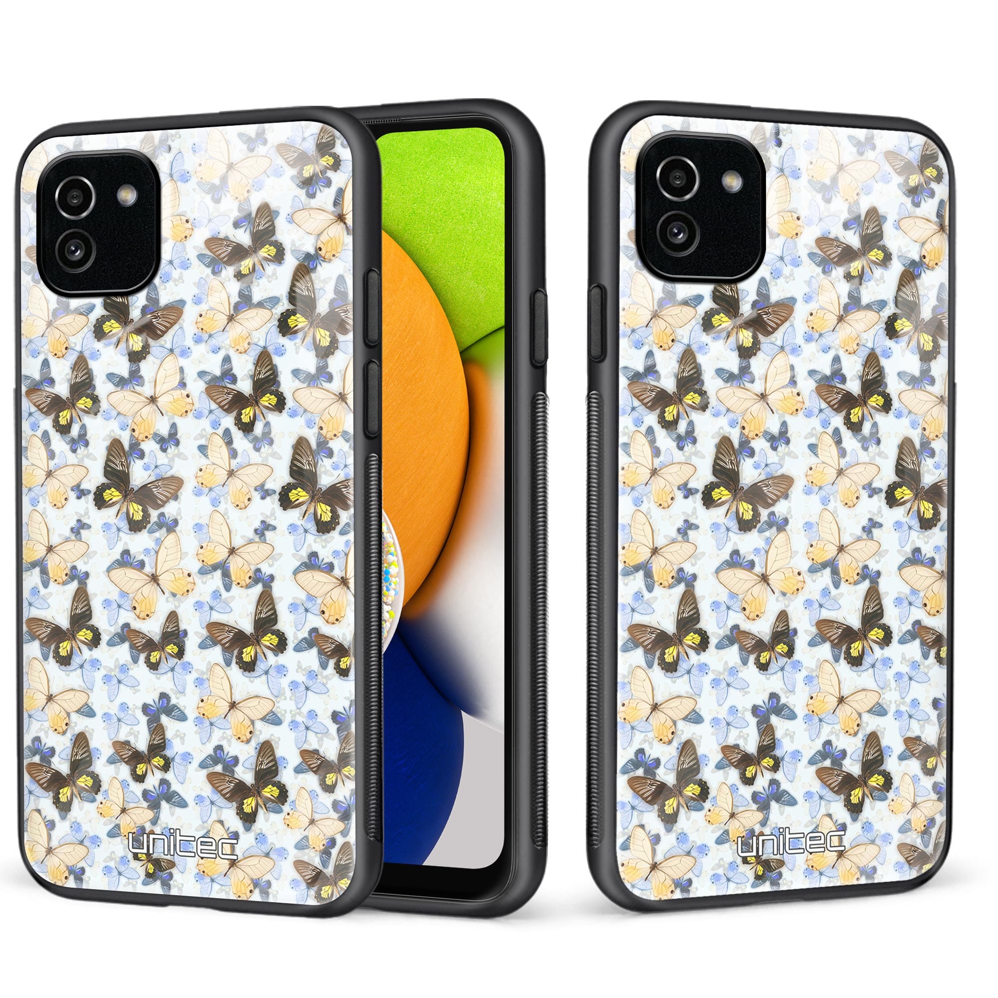 Samsung Galaxy A03 Unitec suojakuori, Butterfly