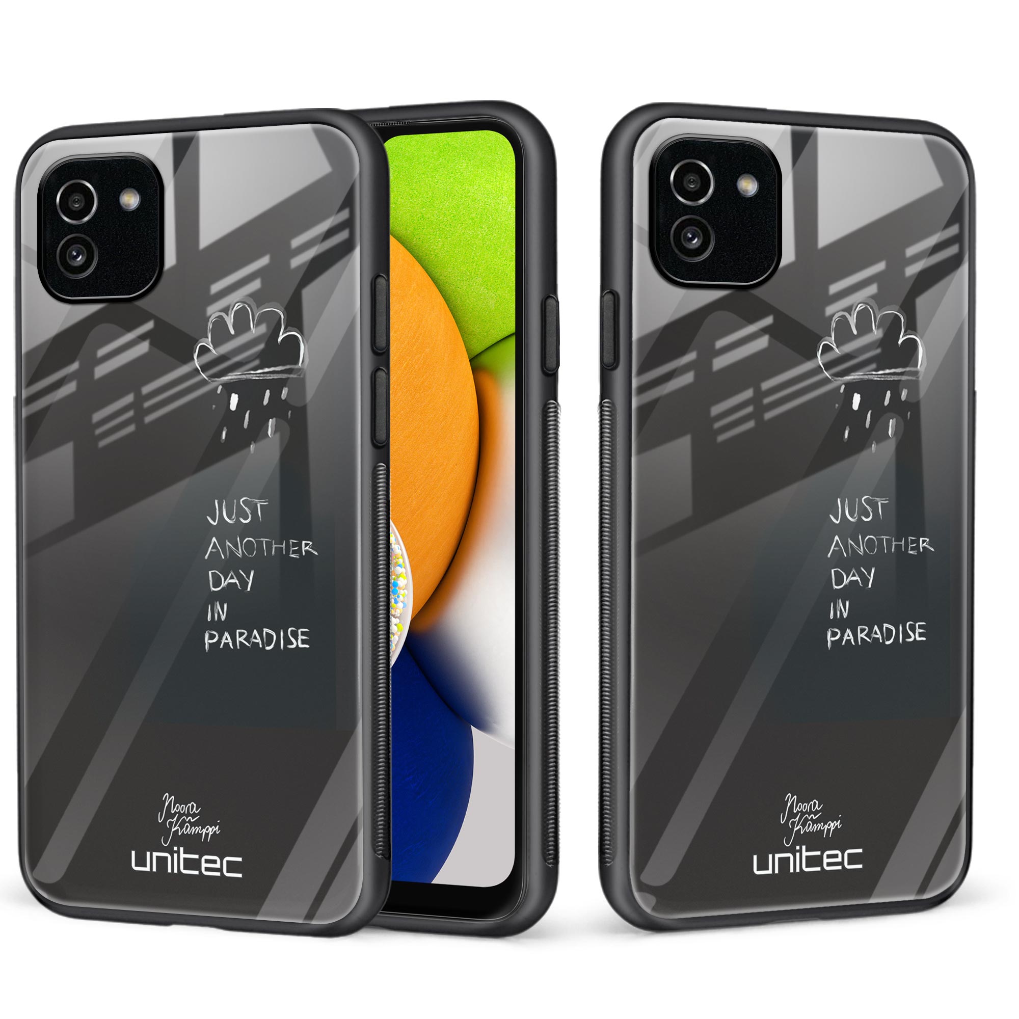 Samsung Galaxy A03 Unitec suojakuori, Just another day by Noora Kämppi