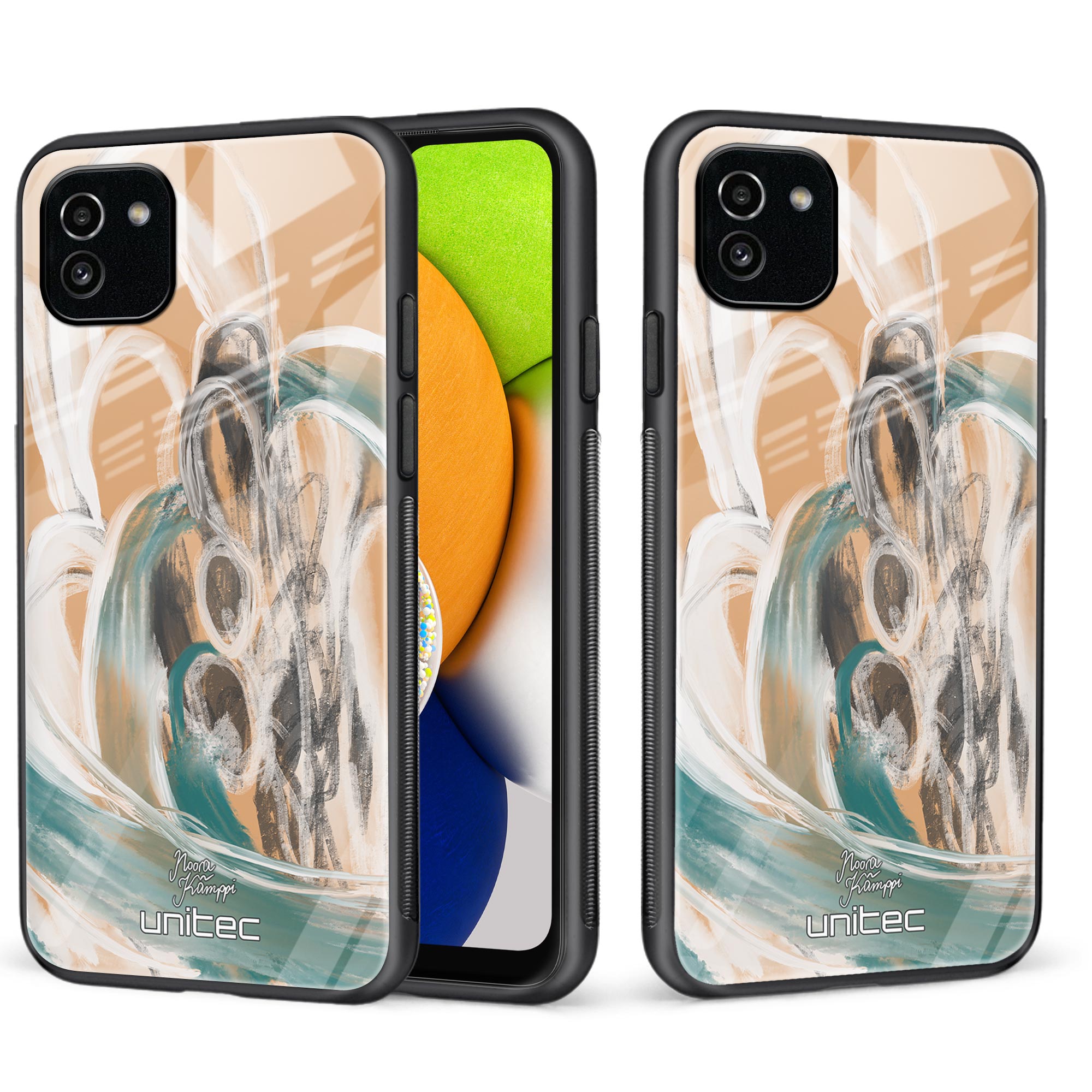 Samsung Galaxy A03 Unitec suojakuori, Kehrä by Noora Kämppi