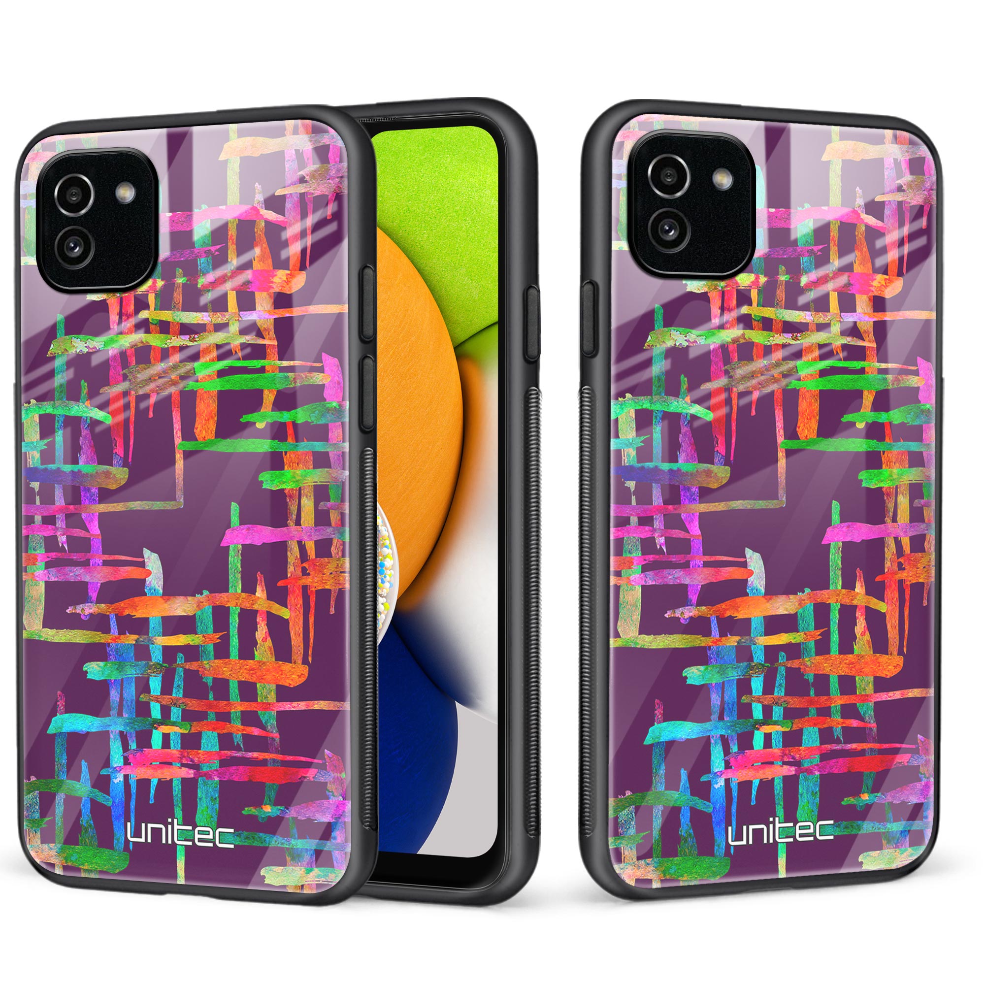 Samsung Galaxy A03 Unitec suojakuori, Watercolor