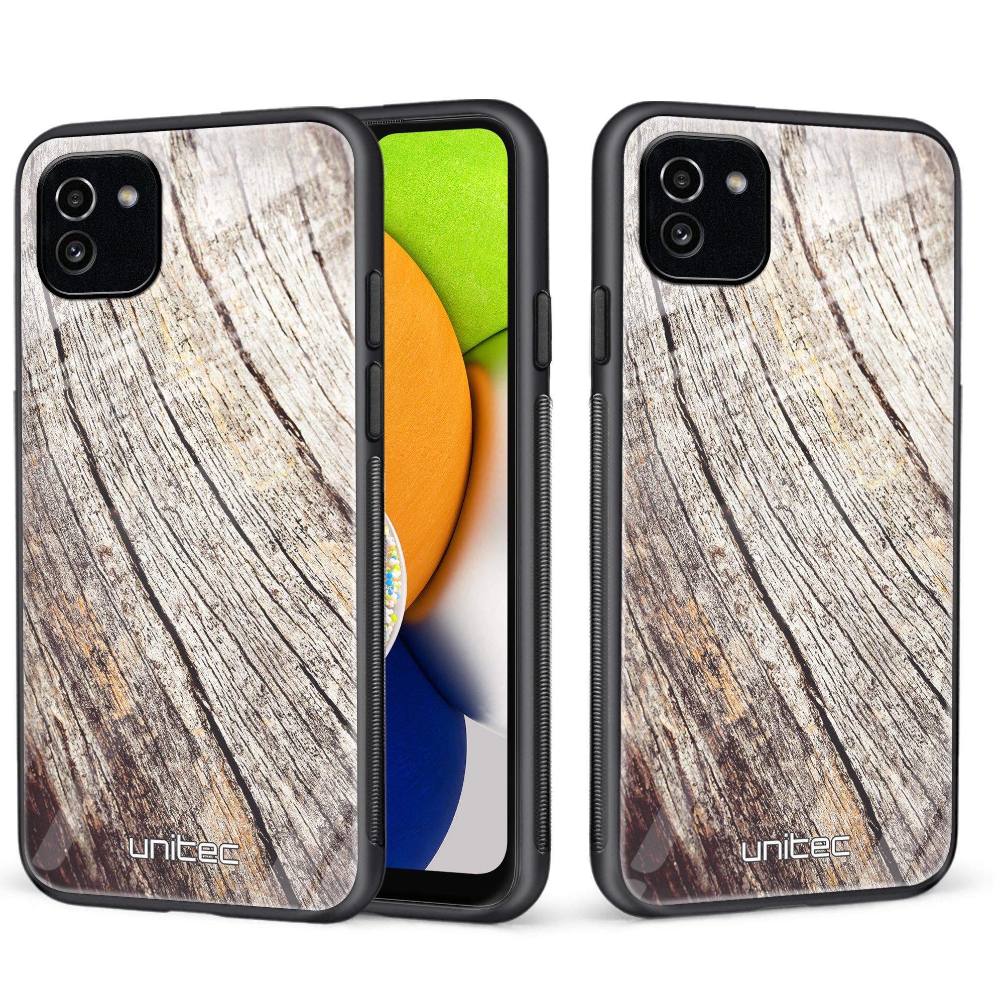 Samsung Galaxy A03 Unitec suojakuori, Wooden stump