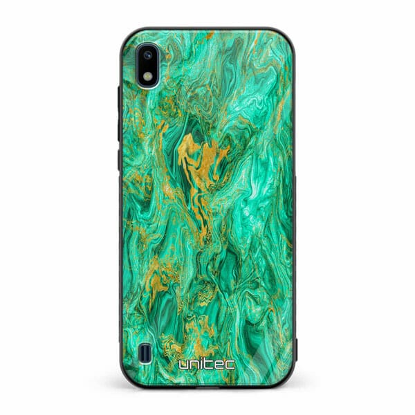 Samsung Galaxy A10 unitec suojakuori Aqua Mint