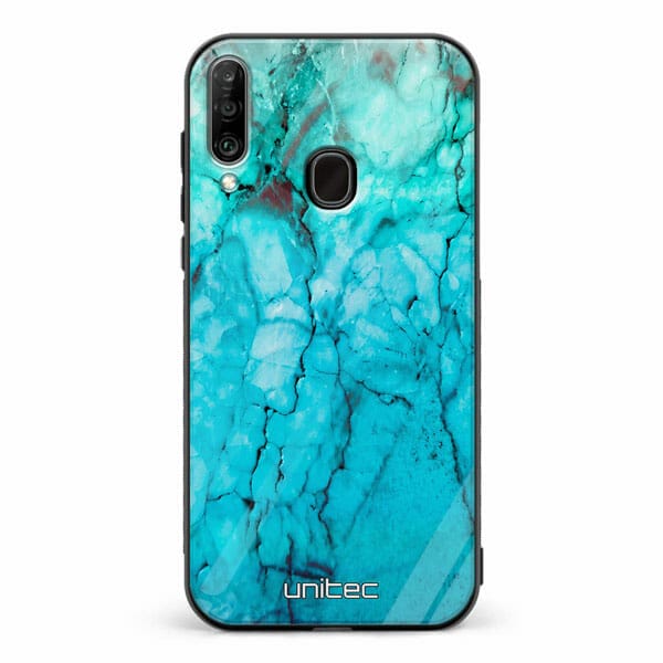 Samsung Galaxy A20s unitec suojakuori Icy Marble