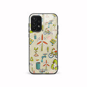 Samsung Galaxy A23 5G Unitec suojakuori, Ecology icons