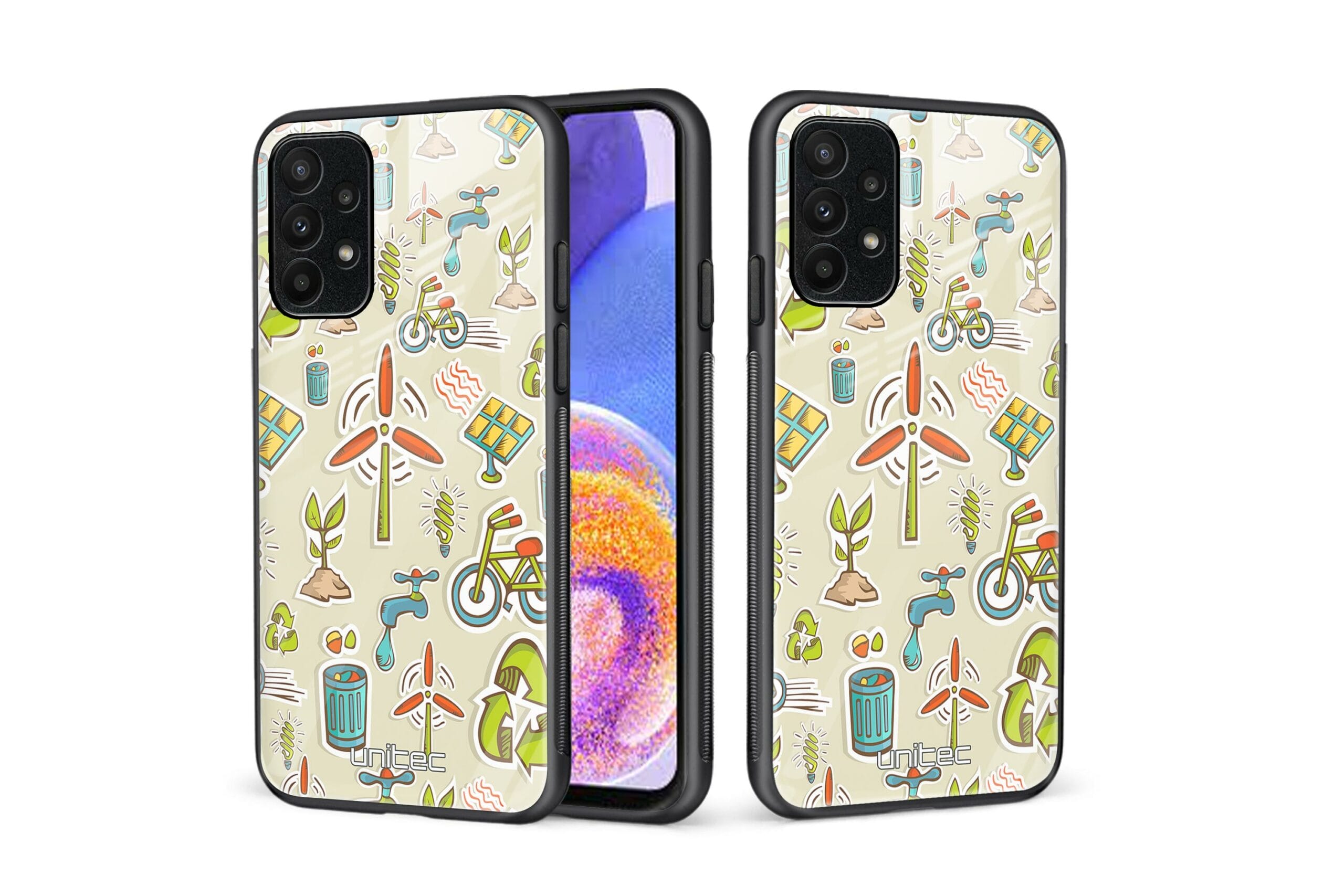 Samsung Galaxy A23 5G Unitec suojakuori, Ecology icons